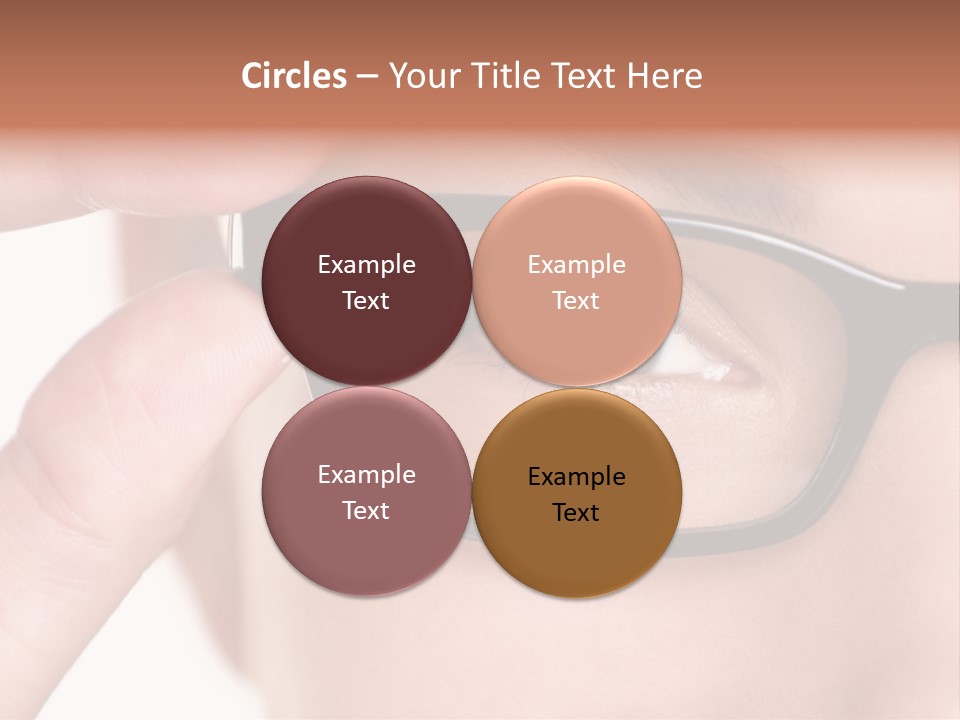Optometrist Macro Frame PowerPoint Template