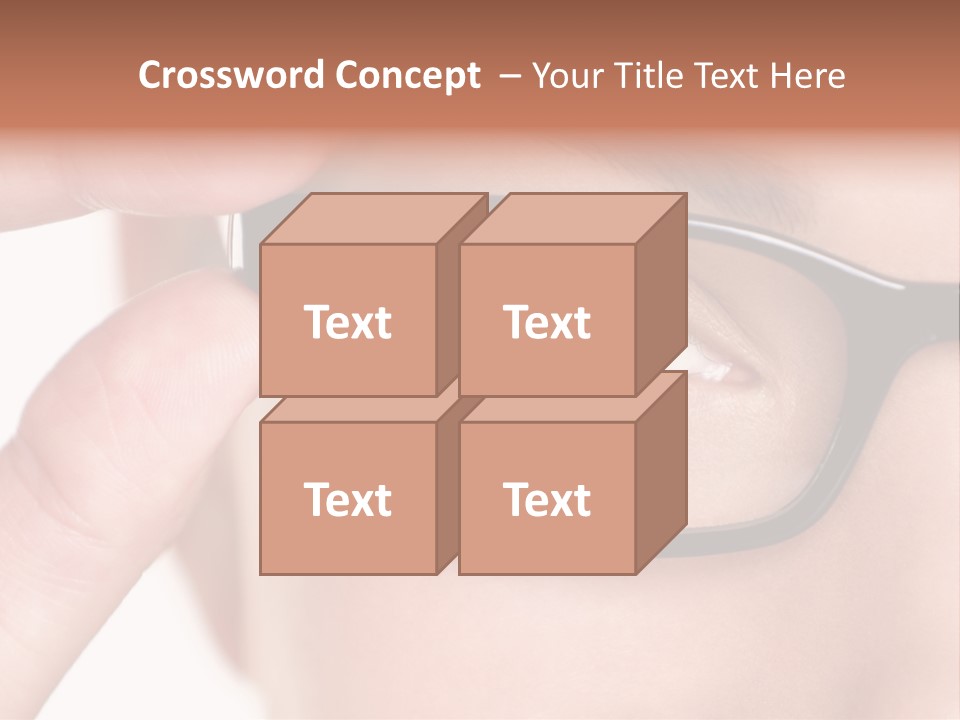 Optometrist Macro Frame PowerPoint Template