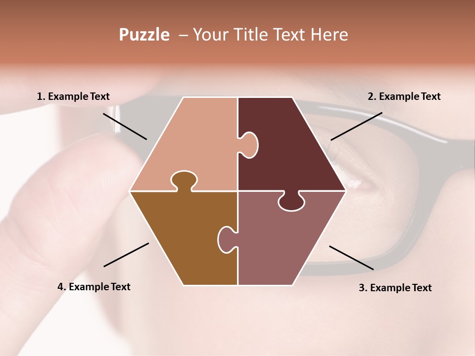 Optometrist Macro Frame PowerPoint Template
