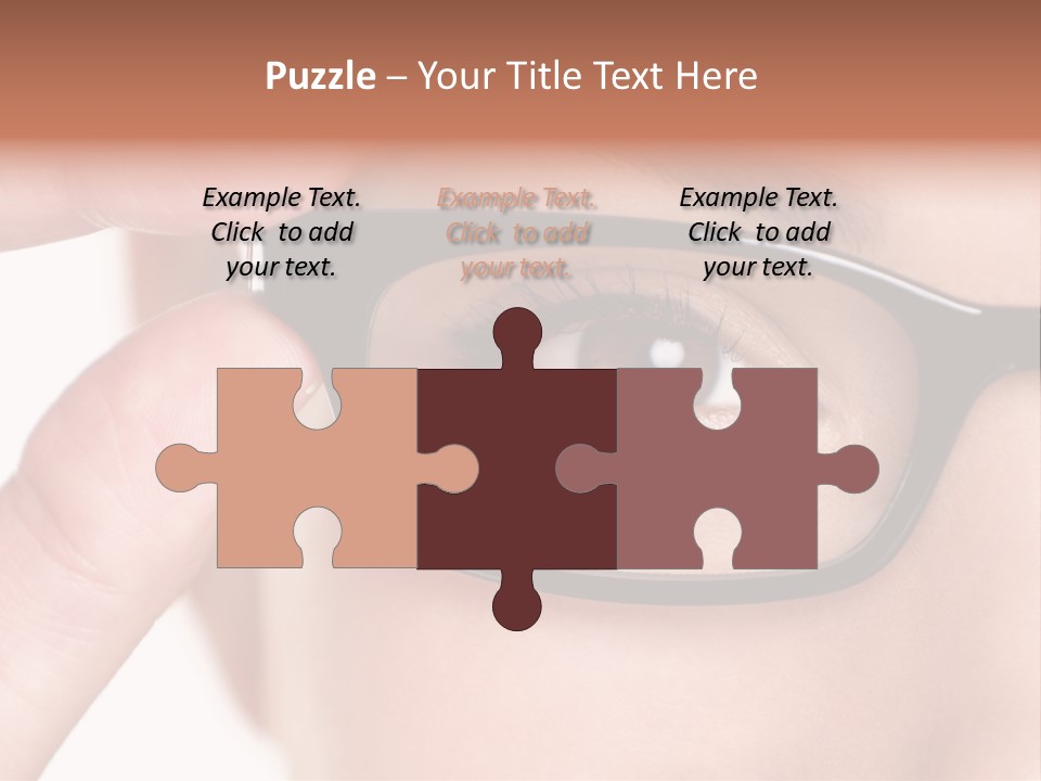 Optometrist Macro Frame PowerPoint Template