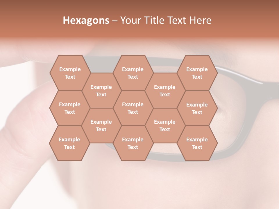 Optometrist Macro Frame PowerPoint Template