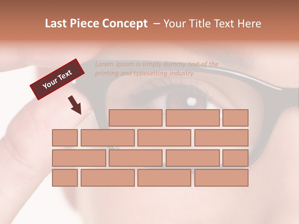 Optometrist Macro Frame PowerPoint Template