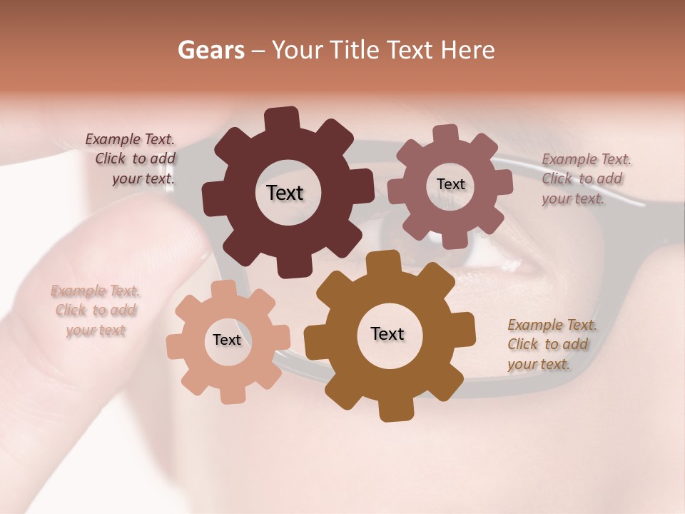 Optometrist Macro Frame PowerPoint Template