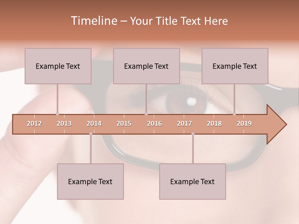 Optometrist Macro Frame PowerPoint Template