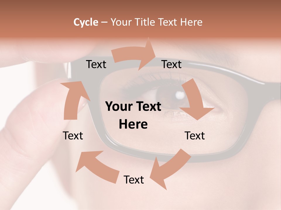 Optometrist Macro Frame PowerPoint Template