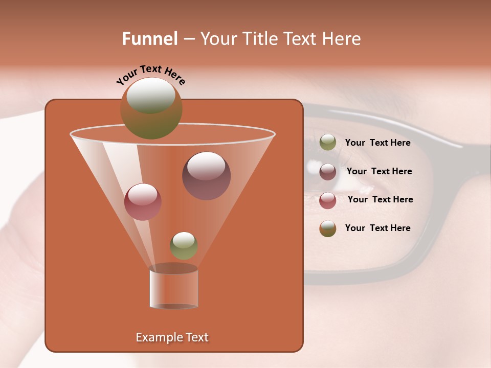 Optometrist Macro Frame PowerPoint Template