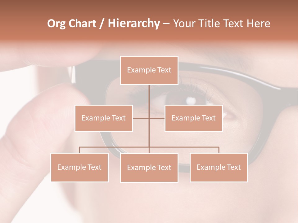 Optometrist Macro Frame PowerPoint Template
