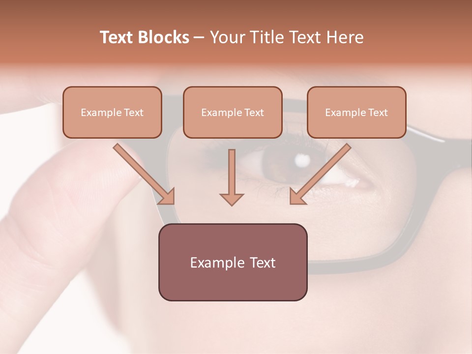 Optometrist Macro Frame PowerPoint Template