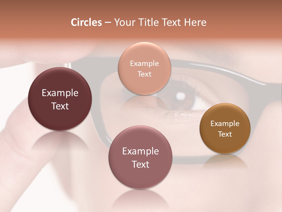 Optometrist Macro Frame PowerPoint Template