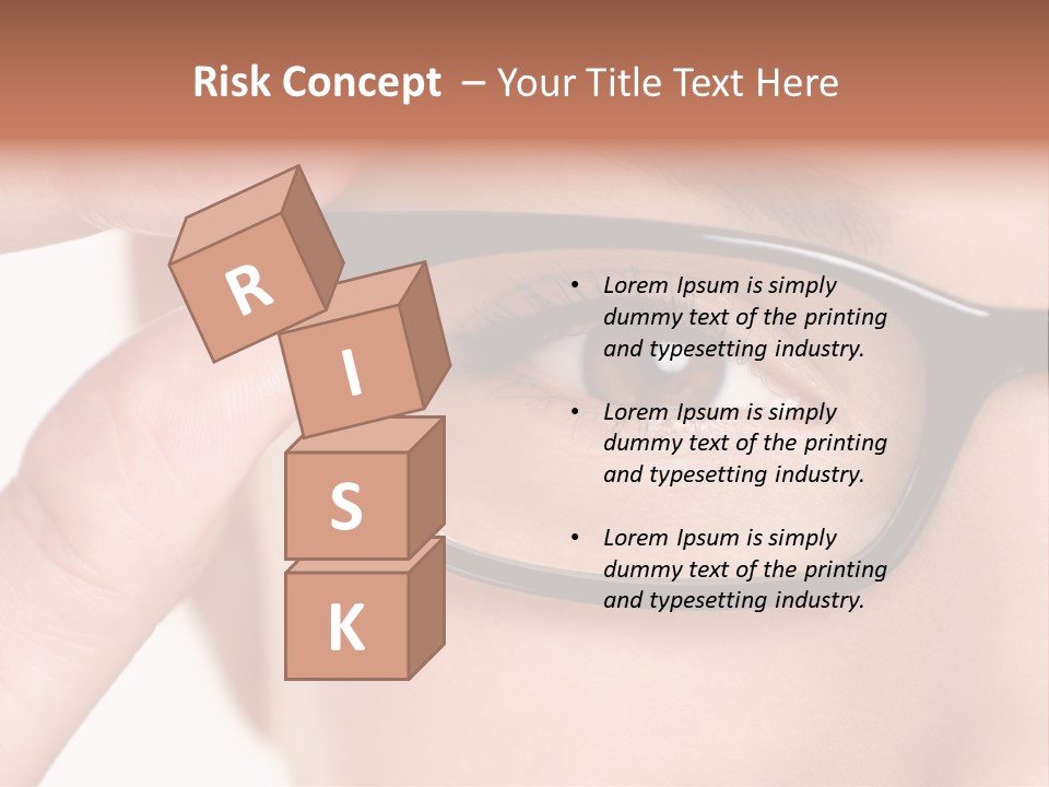 Optometrist Macro Frame PowerPoint Template