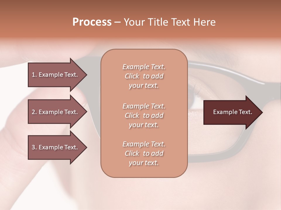 Optometrist Macro Frame PowerPoint Template