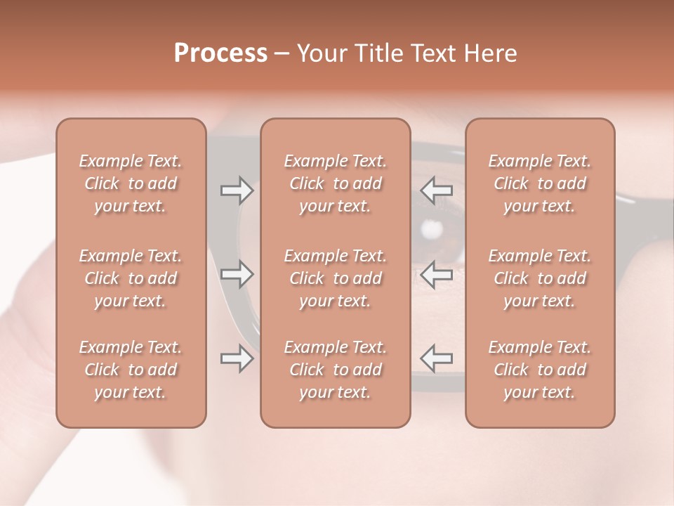 Optometrist Macro Frame PowerPoint Template