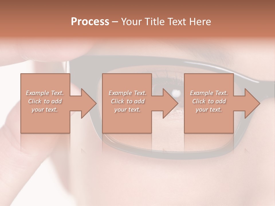 Optometrist Macro Frame PowerPoint Template