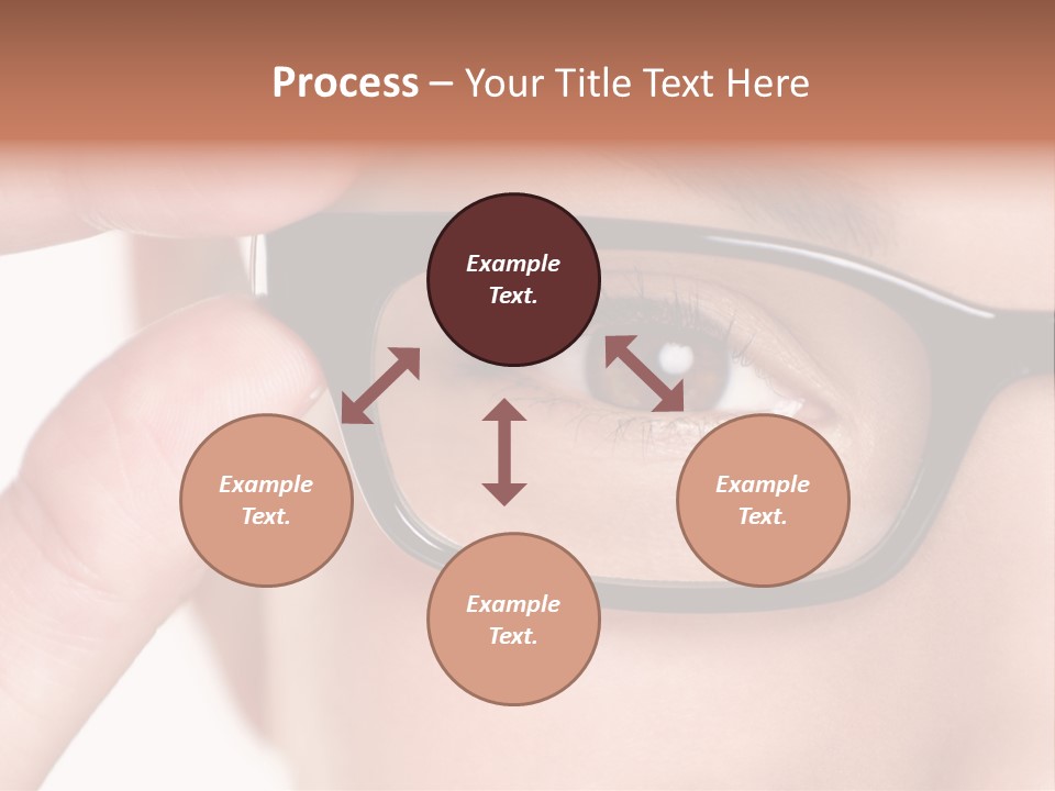 Optometrist Macro Frame PowerPoint Template