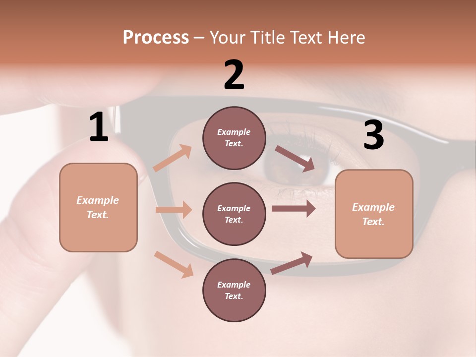 Optometrist Macro Frame PowerPoint Template