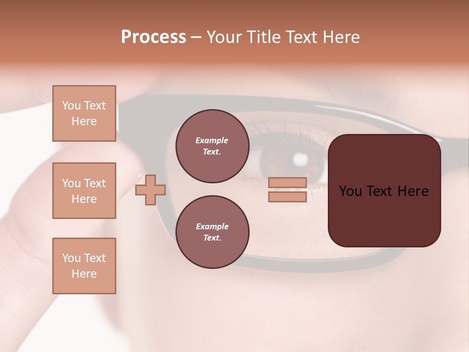 Optometrist Macro Frame PowerPoint Template