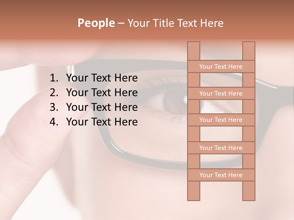Optometrist Macro Frame PowerPoint Template