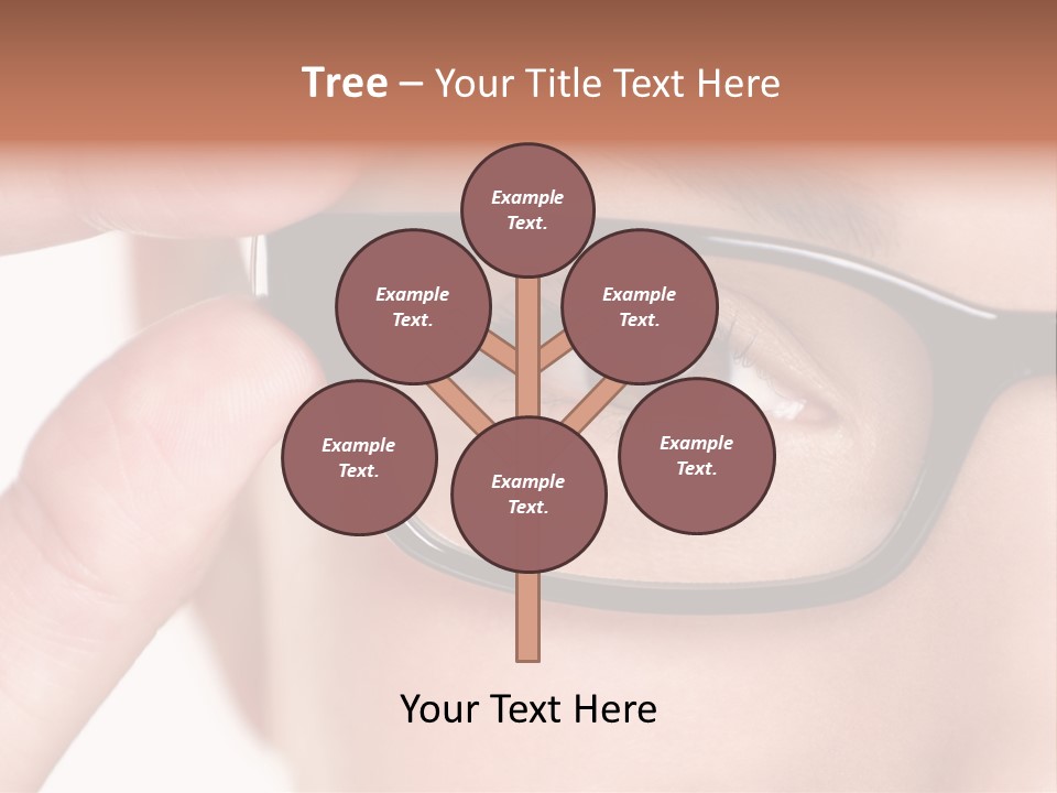 Optometrist Macro Frame PowerPoint Template