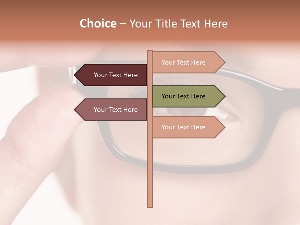 Optometrist Macro Frame PowerPoint Template