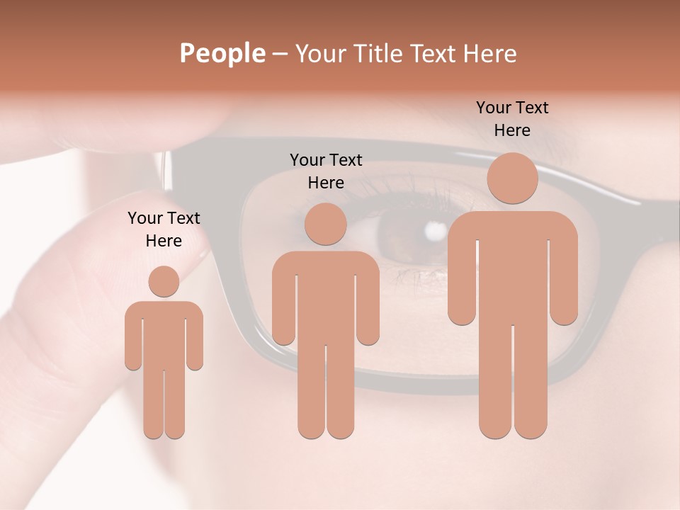 Optometrist Macro Frame PowerPoint Template