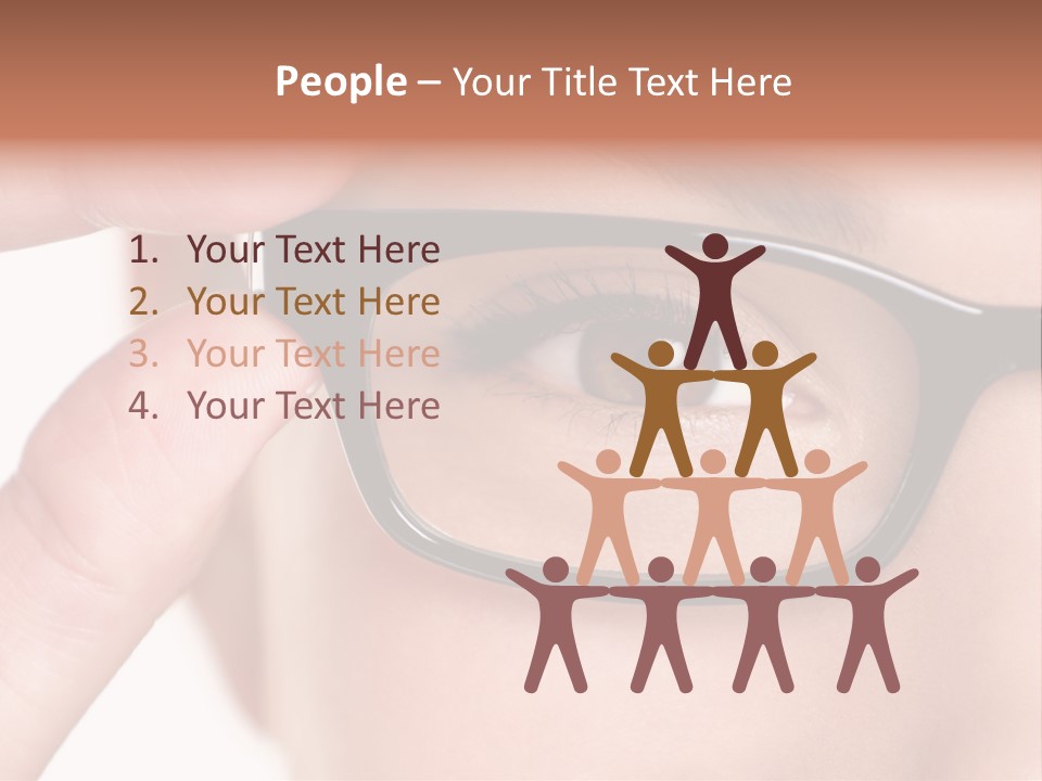 Optometrist Macro Frame PowerPoint Template