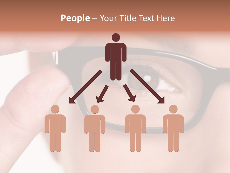 Optometrist Macro Frame PowerPoint Template