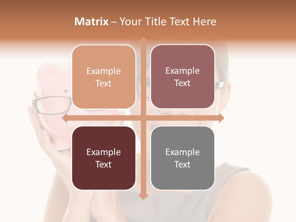 Excited Spectacles Funny PowerPoint Template