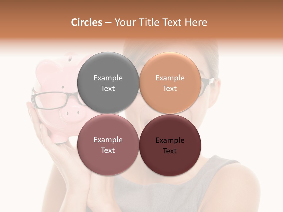 Excited Spectacles Funny PowerPoint Template
