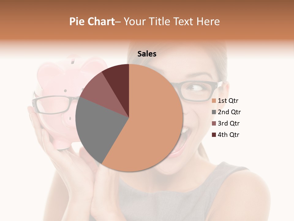 Excited Spectacles Funny PowerPoint Template