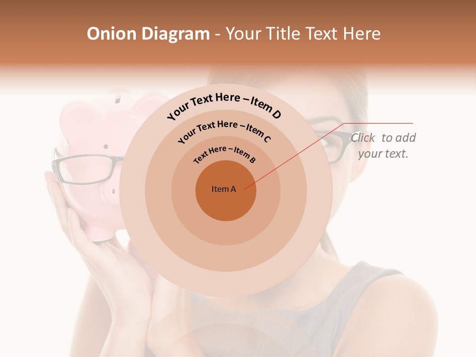 Excited Spectacles Funny PowerPoint Template