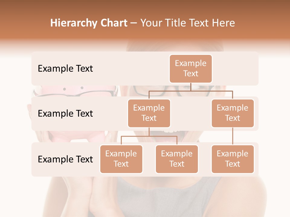Excited Spectacles Funny PowerPoint Template