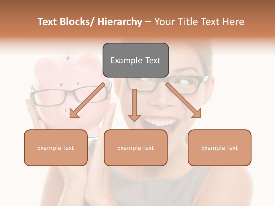 Excited Spectacles Funny PowerPoint Template