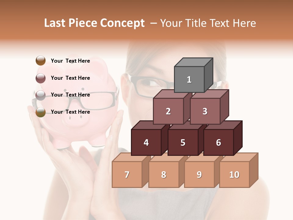 Excited Spectacles Funny PowerPoint Template