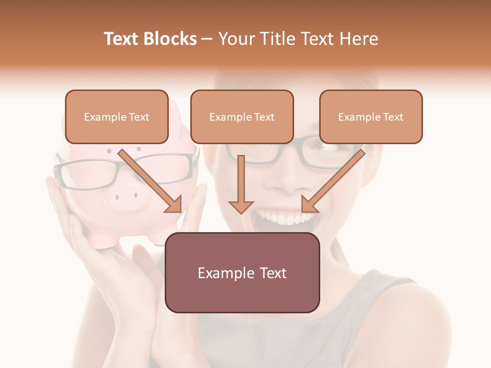 Excited Spectacles Funny PowerPoint Template