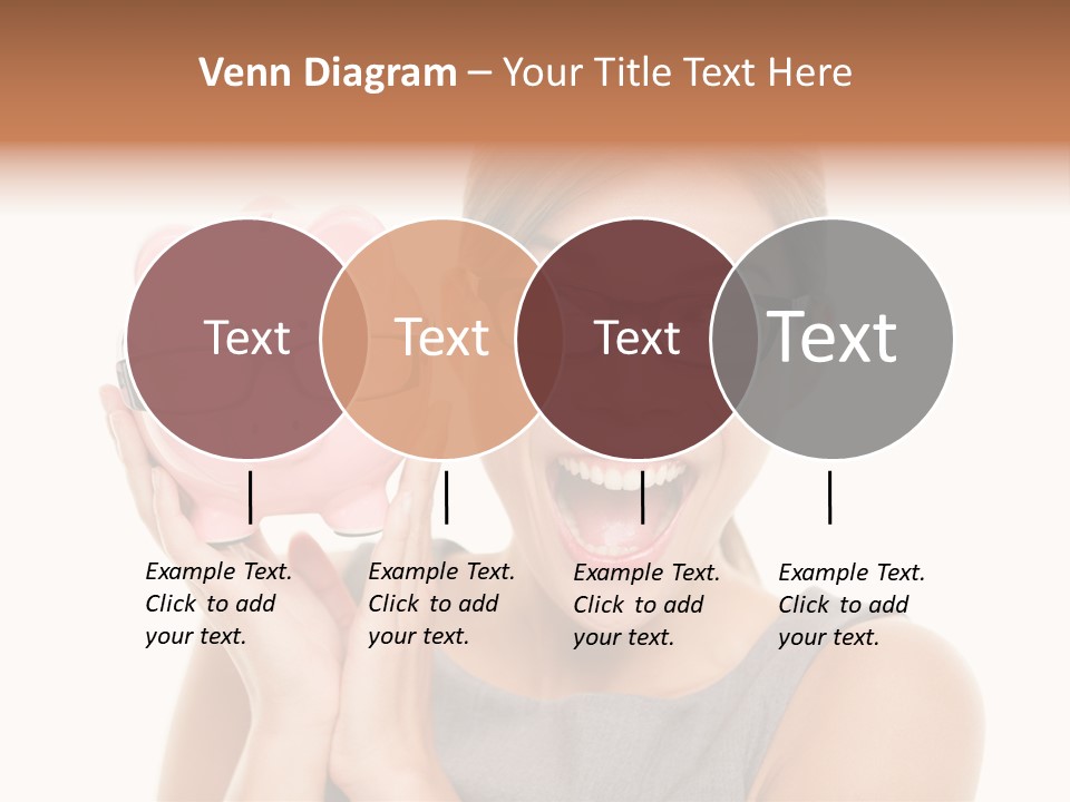 Excited Spectacles Funny PowerPoint Template