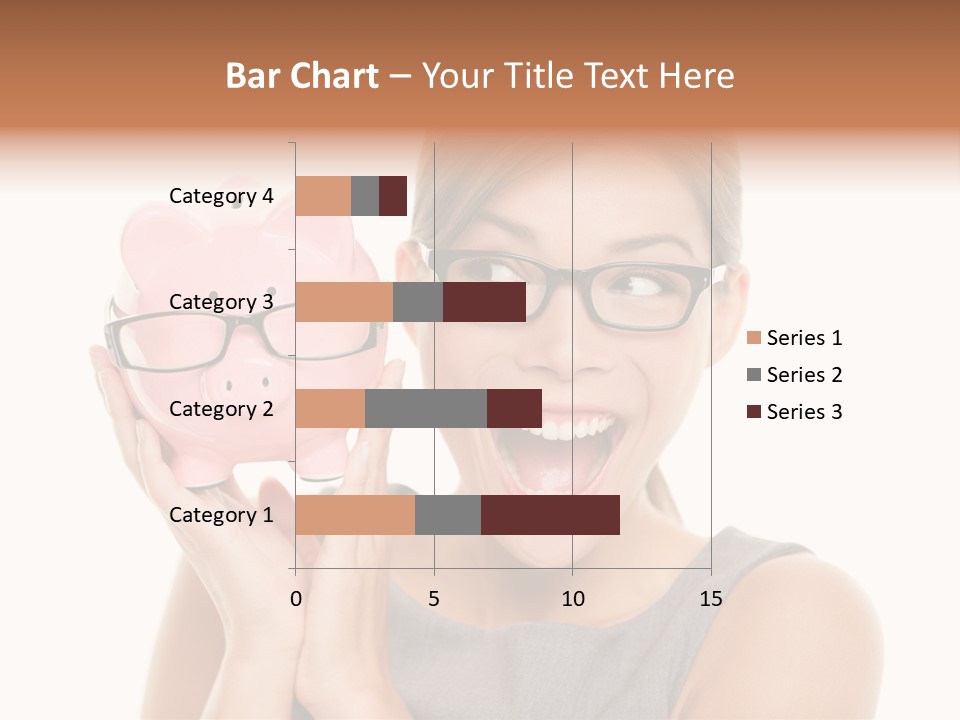 Excited Spectacles Funny PowerPoint Template