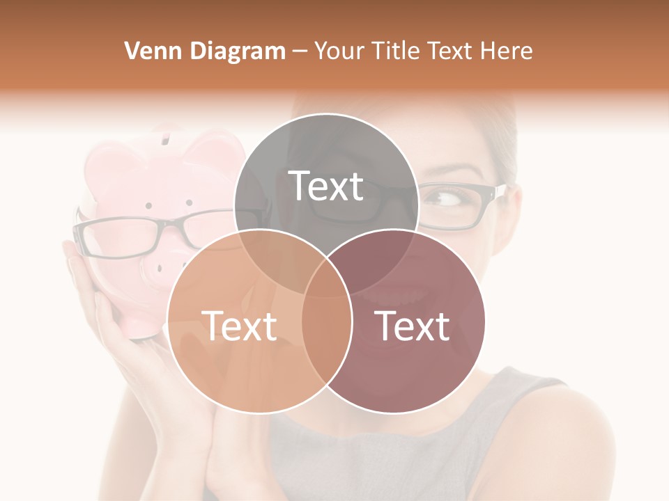 Excited Spectacles Funny PowerPoint Template