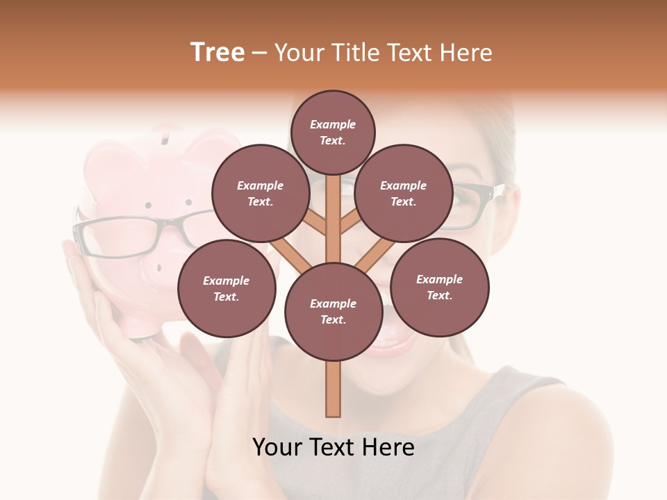 Excited Spectacles Funny PowerPoint Template