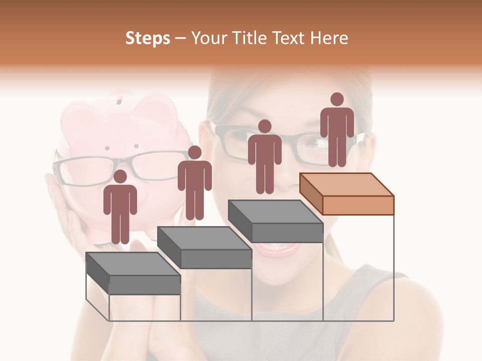 Excited Spectacles Funny PowerPoint Template