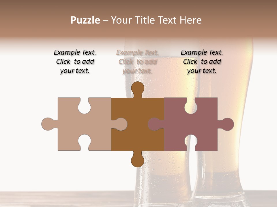 Cold Pub Brewing PowerPoint Template