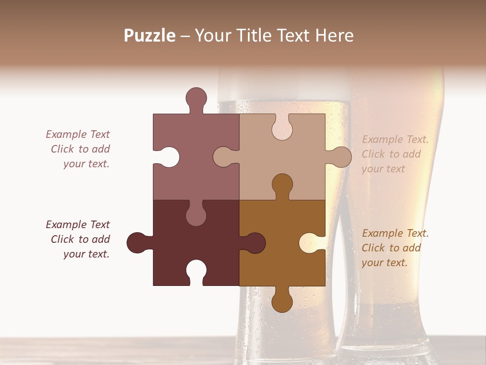 Cold Pub Brewing PowerPoint Template