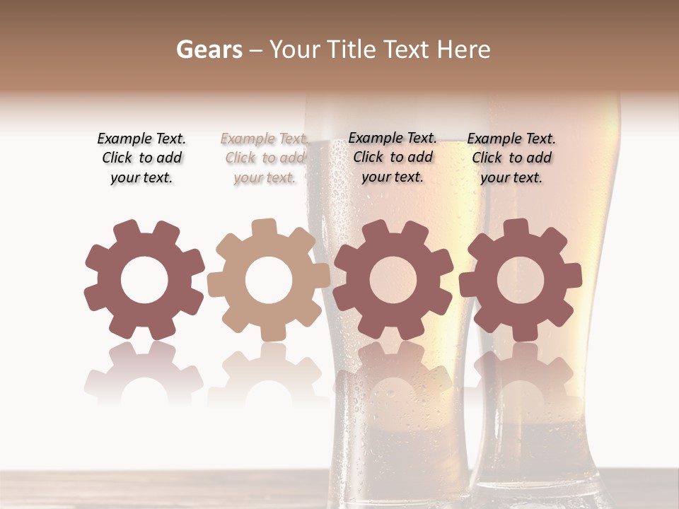 Cold Pub Brewing PowerPoint Template