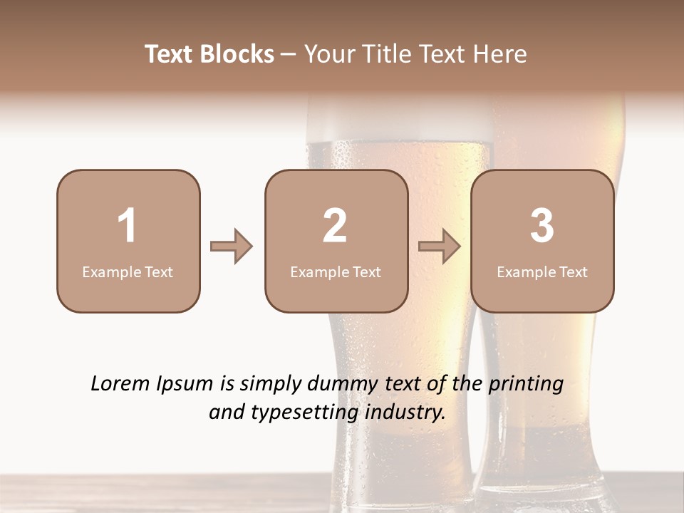 Cold Pub Brewing PowerPoint Template