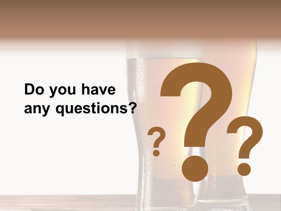 Cold Pub Brewing PowerPoint Template