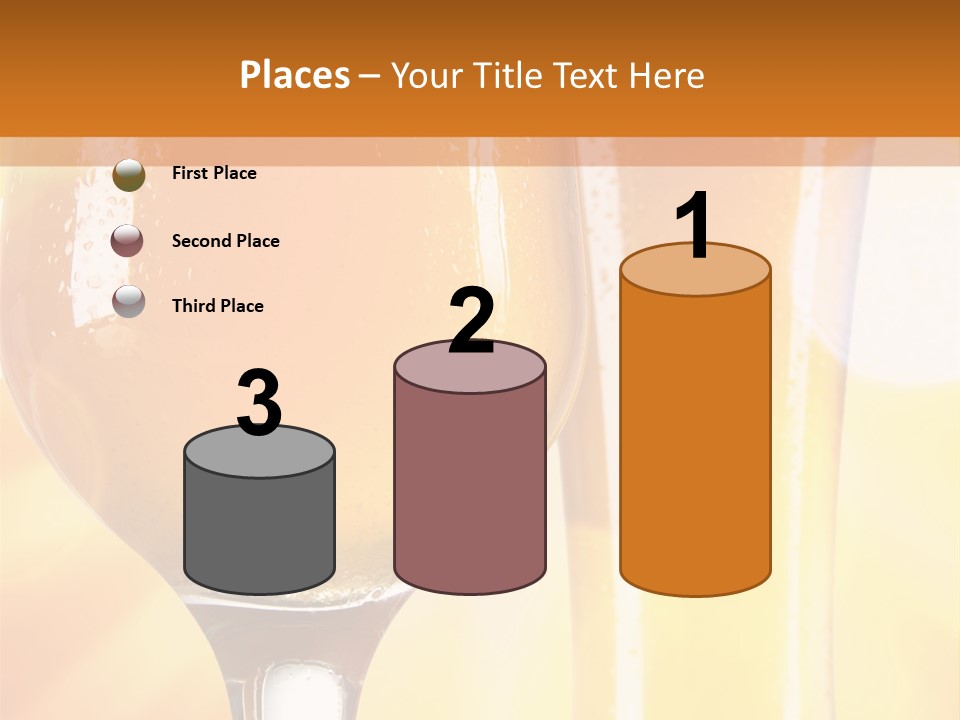 Bubbles Foam Still Life PowerPoint Template