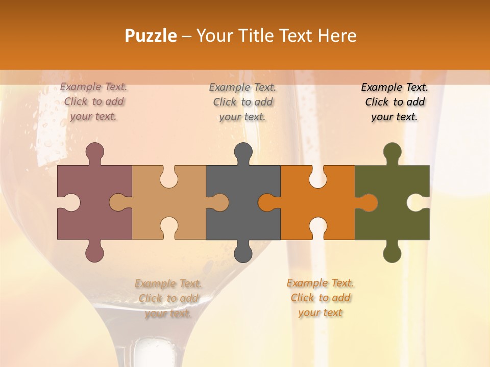 Bubbles Foam Still Life PowerPoint Template