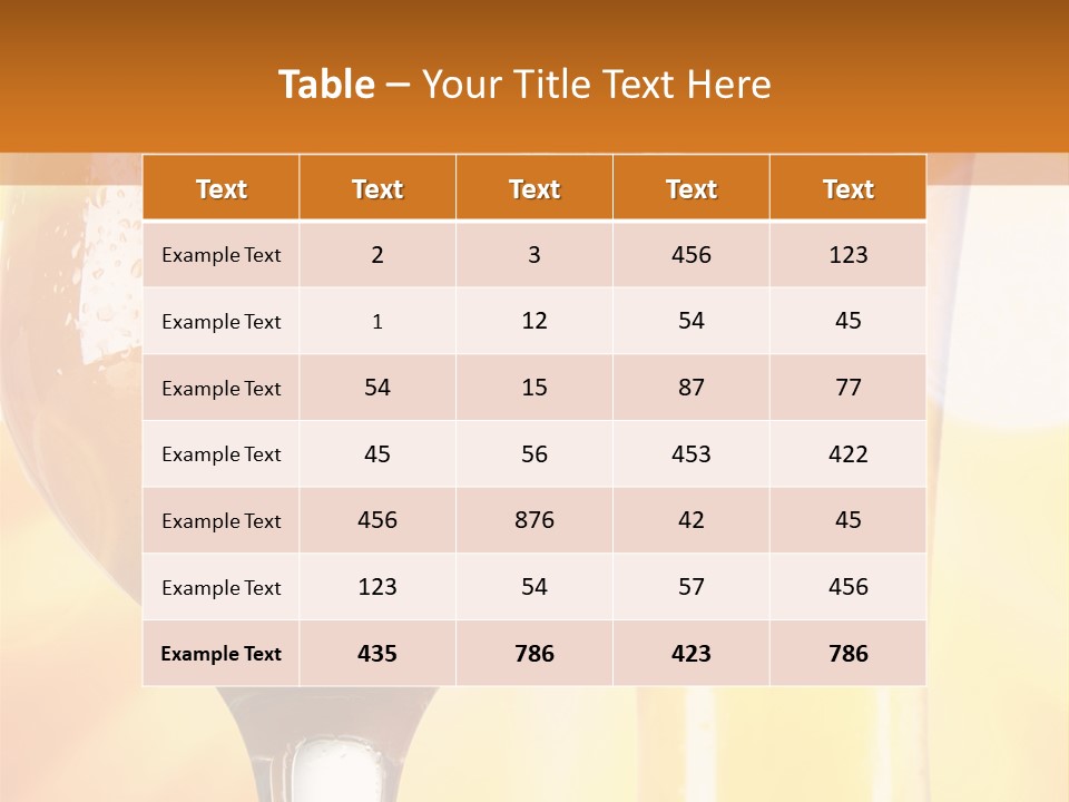 Bubbles Foam Still Life PowerPoint Template