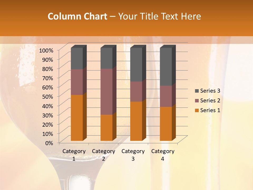 Bubbles Foam Still Life PowerPoint Template