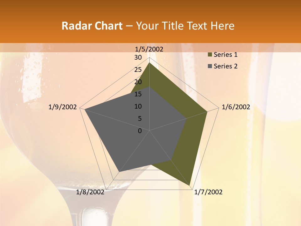 Bubbles Foam Still Life PowerPoint Template