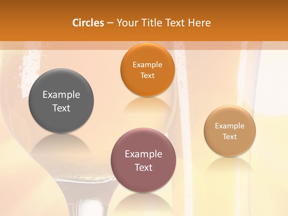 Bubbles Foam Still Life PowerPoint Template